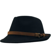 Multicolor Woolen Warm Hat British Retro Jazz Hat